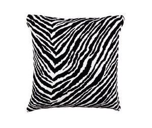 Zebra-tyyny, 50 x 50 cm, sis. sisätyynyn