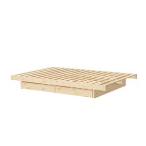 Kanso Bed Frame, with Drawers, 160 x 200 cm