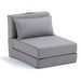 Arty Bed Chair, Light Grey