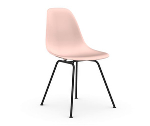 Eames DSX RE -tuoli, pale rose/musta