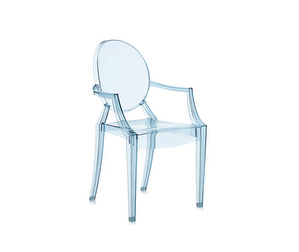Lou Lou Ghost Children's Chair, Blue