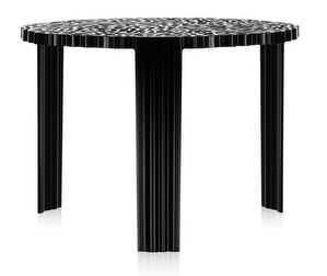 T-table-pöytä, musta, K 36 cm