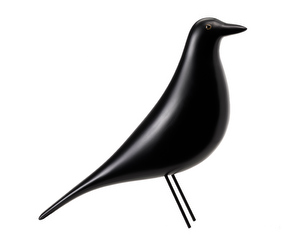 Eames House Bird -lintu, musta