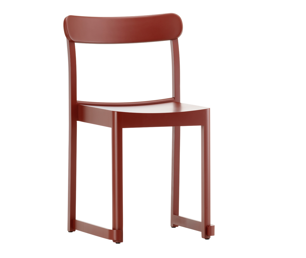 Artek Atelier Chair Dark Red Veps l inen