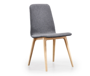 Chair #92, Grey/Oak, .