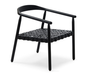 Fay Chair, Black Oak / Leather