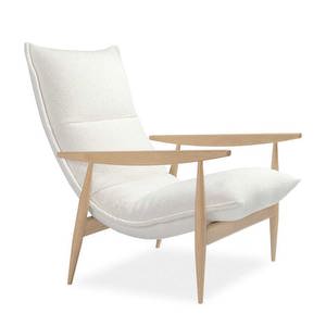 Tao-tuolin vaihtopäällinen, Orsetto-kangas 0011 valkoinen