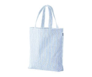 Rivi Canvas Bag, White/Blue