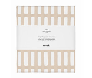 Siena-kanvaskangas, hiekanruskea/valkoinen, 150 x 300 cm