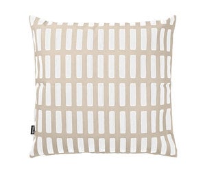 Siena Cushion Cover, Sand/White, 40 x 40 cm