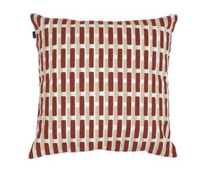 Siena-tyynynpäällinen, tiilenpunainen/hiekka, 50 x 50 cm