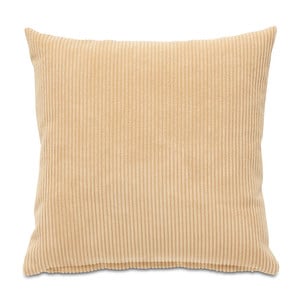 Cord Cushion, Yellow, 43 x 43 cm