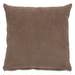 Cord Cushion, Brown, 43 x 43 cm