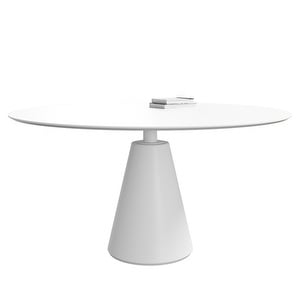 Madrid Dining Table, White, Ø 150 cm