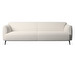 Modena-sohva, Lazio-kangas 3090 valkoinen, L 218 cm