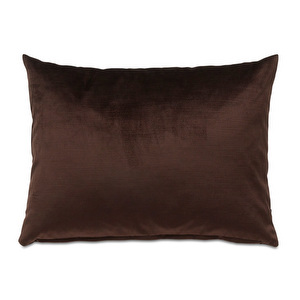 Velvet-tyyny, tummanruskea, 45 x 59 cm