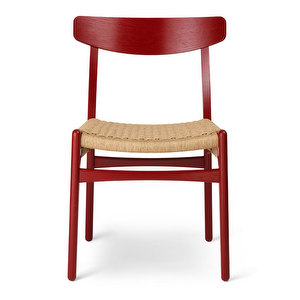 CH23 Chair, Falu Red / Natural