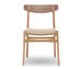 CH23 Chair, Oiled Oak-Walnut / Natural