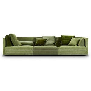 Cocoon Sofa, Green, W 340 cm