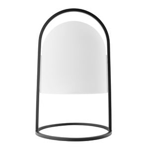 Solar Lantern, White/Black, H 43 cm
