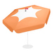 Sunshady-aurinkovarjo, pumpkin orange, ⌀ 300 cm