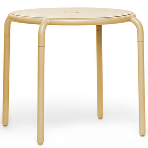 Toní Bistreau -pöytä, sandy beige, ø 80 cm