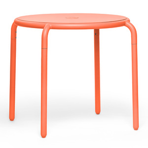 Toní Bistreau -pöytä, tangerine, ø 80 cm