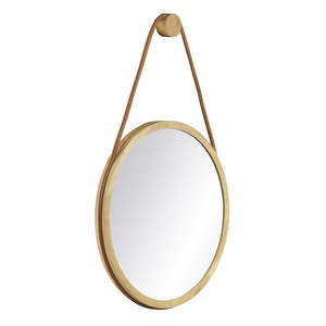 I3 Mossø Mirror, Oak, ø 40 cm