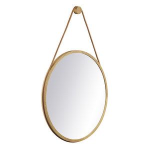 I3 Mossø Mirror, Oak, ø 60 cm