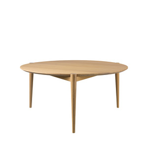 D102 Søs Coffee Table, Natural Oak, Ø 55 cm