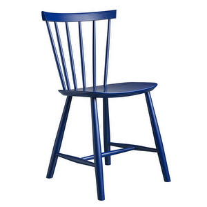 J46 Chair, Beech / Dark Blue