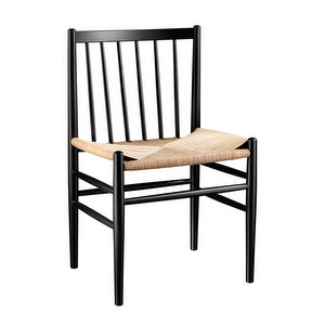 J80 Chair, Black Beech / Natural