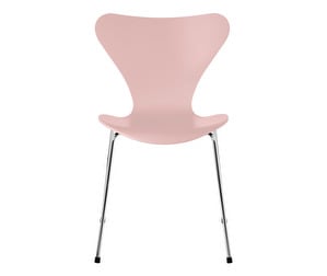 Chair 3107, “Series 7”, Pale Rose, Lacquered