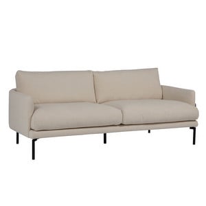 Ravel-sohva, Gianni-kangas luonnonvalkoinen, L 197 cm