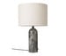 Gravity Table Lamp, Grey Marble/Canvas Shade, Large