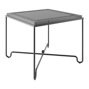 Tropique-pöytä, musta, 90 x 90 cm