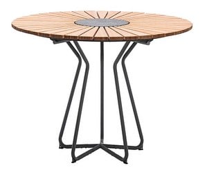 Circle-ruokapöytä, bambu, ø 110 cm