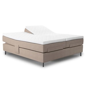 Ambassadör Aqtive II Adjustable Bed, Beige, 180 x 200 cm, Firm+Firm