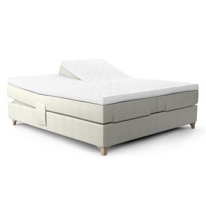 Prestige Aqtive II Adjustable Bed, Beige, 180 x 200 cm