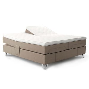 Supreme Aqtive II Adjustable Bed, Golden Sand, 180 x 200 cm