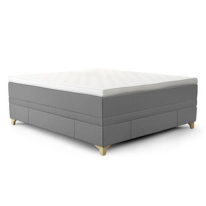 Supreme Epic Bed, Oyster Grey 320, 180 x 200 cm