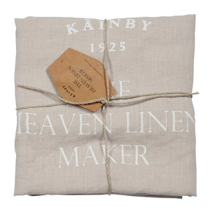 Heaven Linen -tyynyliina, vaaleanharmaa, 50 x 60 cm