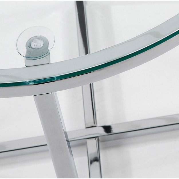 Table à repasser pliable CLEVER Noir Aluminium 137x45cm