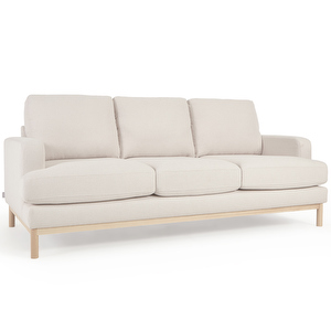Mihaela-sohva, valkoinen, L 203 cm