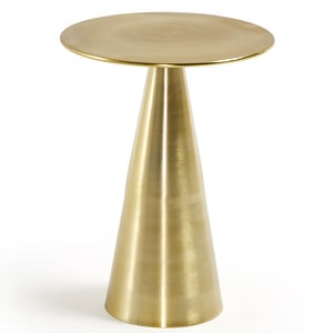 Rhet Side Table, Brass, ø 39 cm