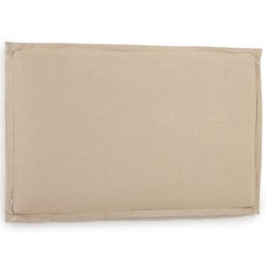 Tanit-sängynpääty, beige pellava, 186 x 106 cm