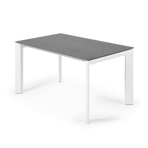 Axis- jatkettava ruokapöytä, keraaminen/valkoinen, 90 x 160/220 cm