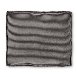 Blok Cushion, Grey Corduroy, 50 x 60 cm
