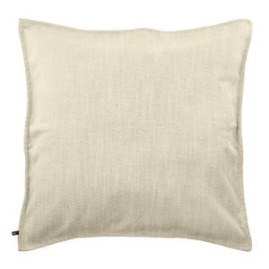 Blok Cushion Cover, White Linen, 60 x 60 cm