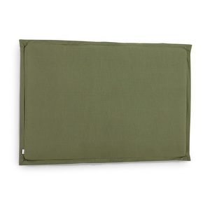 Tanit-sängynpääty, vihreä pellava, 166 x 106 cm